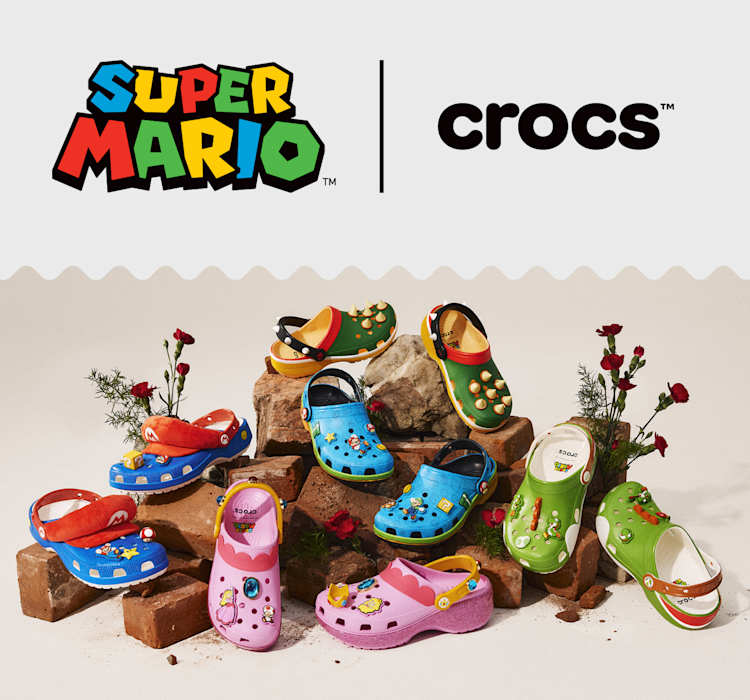 マルチャミー•スワロス Shop the Crocs x Super Mario™ collection – Nintendo Store